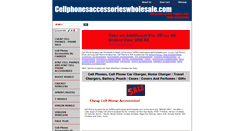 Desktop Screenshot of cellphonesaccessorieswholesale.com